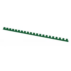 Binding combs, OFFICE PRODUCTS, A4, 10mm (65 sheets), 100pcs, green