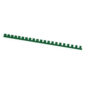 Binding combs, OFFICE PRODUCTS, A4, 12mm (95 sheets), 100pcs, green