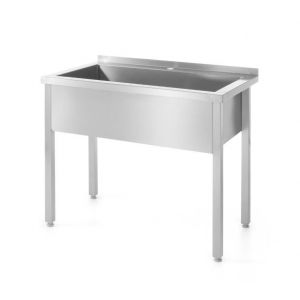 Table with single bowl welded pool 1000x600x(H)850 code 811832