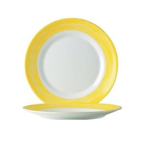 Plate Brush yellow ø235x(H)26 -code 49117