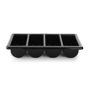 Cutlery Container GN 1/1 - 4-Piece Black