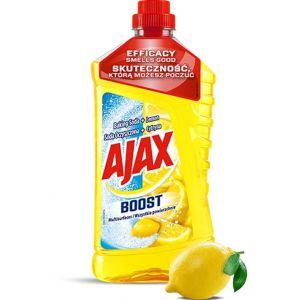 AJAX płyn 1l BOOST Lemon uniwersalny, do podłogi