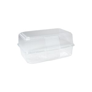 Confectionery container 236x165x110mm PET sealable, 50 pieces