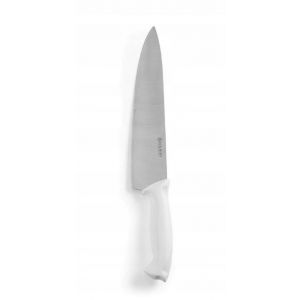 HACCP white chef's knife for bread, dairy products and delicatessen