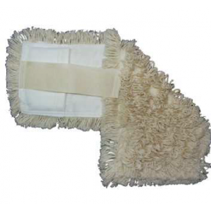 Cotton mop - pocket + ribbon 50cm