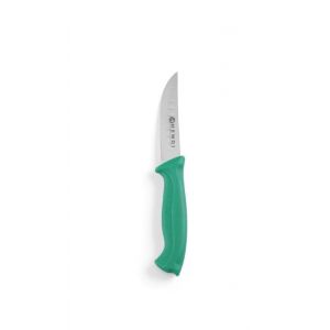 Nóż do obierania HACCP - 90 mm, zielony - kod 842218
