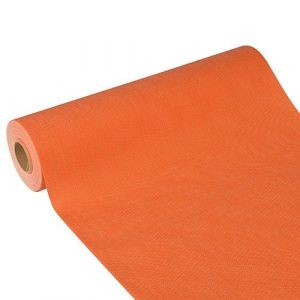 Table runner SS+ on roll 24m/40cm nectarine Soft Selection plus non-woven PP, 1 roll