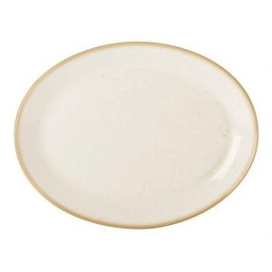 Fine Dine Oval plate Sand 310x240 mm- code 04ALM001396