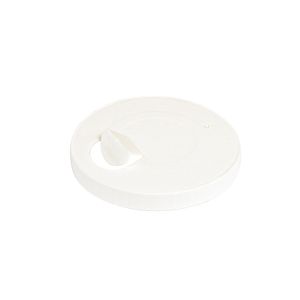 80mm PAP lid for cup white 50pcs (k/20) 250ml