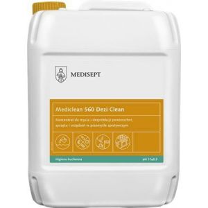 MEDICLEAN MC560 Dezi Clean 5l Concentrate for cleaning and disinfecting surfaces, equipment and devices in the food industry