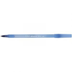 BIC Round Stic Blue ballpoint pen (c/60)