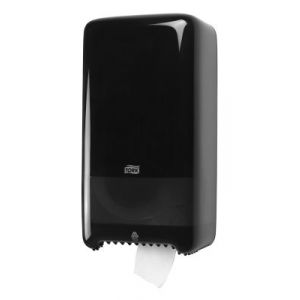Dispenser for toilet paper with automatic roll change black T6