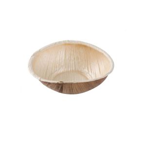 Palm leaf cup 275ml round diameter 135xh.40mm, 25 pieces