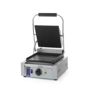 Single contact grill - corrugated top, smooth bottom code 263600