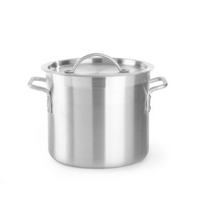 High aluminium pot Profi Line with lid ø 240 X 210 H