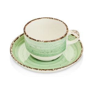 Fine Dine Teacup with saucer Nephrite 90ml - code 775363