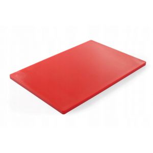 Haccp cutting board 600X400 Red for raw meat