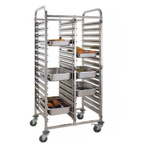 Cart for container transport - double 30xGN 1/1 - code 810576