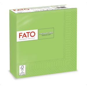 33x33 2W lime/light green FATO napkins, pack of 50 (k/24) Smart Table