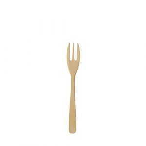 FINGERFOOD Forks 9.5cm, bamboo, op. 50 pieces