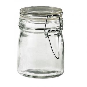 FINGERFOOD - glass jar 150ml with closure dia.6,5xh.9cm