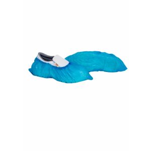 Shoe covers 15/39cm, 100pcs (k/24) blue