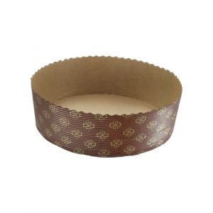 Round baking form 170x55mm "PANETTONE BASSO", 528 pieces