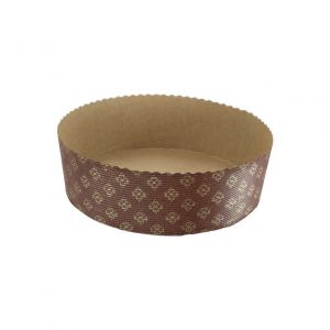 Round baking form 200x65mm "PANETTONE BASSO", 300 pieces