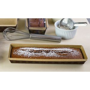 Baking tray " fruit cake form" 260x65x55 (500g) PLUMCAKE, 300 pieces