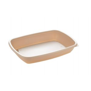 FastPac RC23 N lunch container 600ml 75pcs (k/4) PP, beige, Sabert