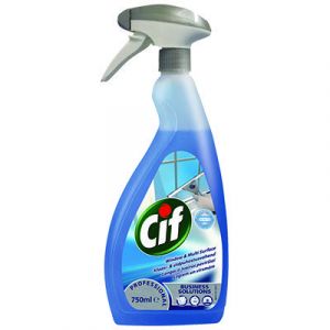 Cif Window & Multi Surface Cleaner 750ml for cleaning glass and washable surfaces