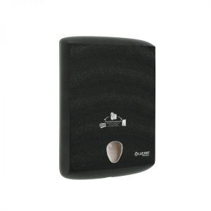 LUCART towel dispenser Z/Z EcoNatural black