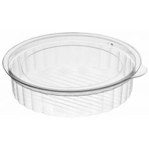 Round container OPS 135xh30mm 250ml sauce, dip, salad, 50 pieces