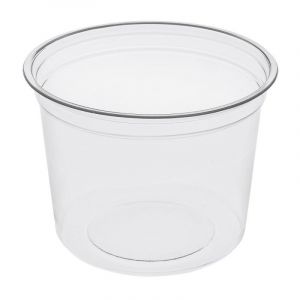 Salads cup, desserts cup, lunch TOPPER 400ml DELIPOT Diameter 101xh.76mm, 800 pieces
