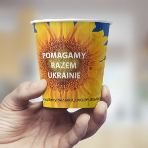 250ml mugs PomagamyRazemUkrainie 25pcs.