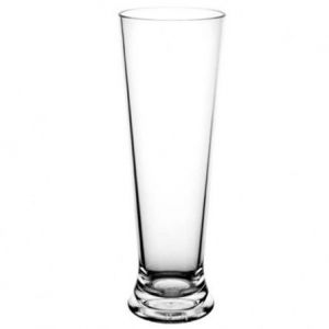 Glass POKAL PILSNER 300ml LONG LiFE crystalline dia. 6.4cmx h.18.8cm unbreakable made of polycarbonate, 12 pieces
