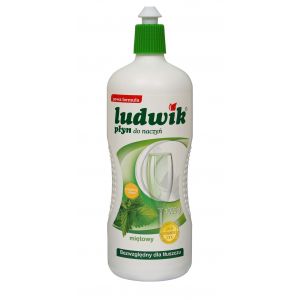 LUDWIK płyn do mycia naczyń 900 ml MIĘTA (12)