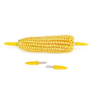 Sticks for boiled corn, yellow, 35 pcs