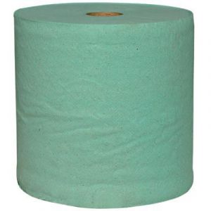 Cleaning towel roll MAXI green/blue 2 rolls 30/28 ŁOWICZ