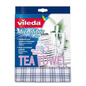 Ścierka do naczyń z mikrofazy Tea Towel Vileda op. 3 sztuki