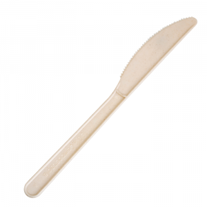 Nóż CPLA + włókno bambusowe 16cm, kompostowalny op. 50 sztuk
