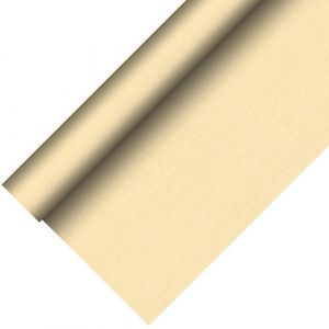 Tablecloth RC+ 20m/1,18m champagne Royal Collection coated with PLA