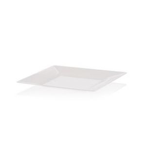 Plate square SPIGOLO 27x27 white, 25 pcs. PS (4)
