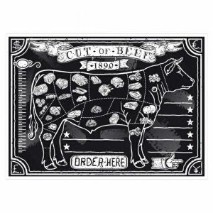 Paper pads 31x43cm STEAK HOUSE embossed 70gr, 500 pieces