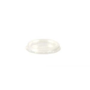 Lid for container sauce, dip, PP tasting, ø 46mm transparent, 50 pieces