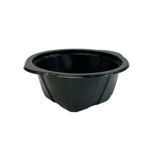 Soup PP container 500ml ZUPPO 2 black op.50pcs fi 152mm for welding, with handles 