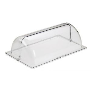 Polycarbonate opening lid GN1/1 53x32.5x(h) 17.5cm, baskets and containers not included