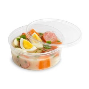 Soup round container PP 350ml, 50pcs (k/9) ANIS