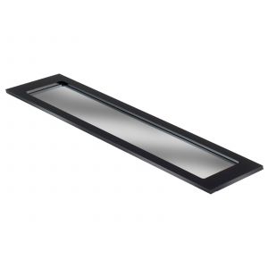 Mirror tray Infinity PMMA rectangular, 59,5x8x0,5cm, reusable