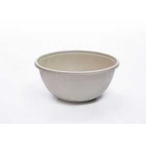 BePulp RD17 round bowl 1000ml, 75pcs. (k/4) 17x8cm, Sabert Buddha Bowl